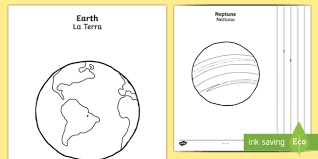 The most common planets for kids material is metal. Planets Colouring Pages English Italian Teacher Made
