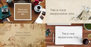 Graphika comes with a retro/vintage style. Free Brown Powerpoint Templates And Google Slides Themes