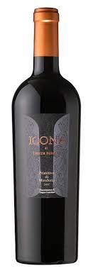 primitivo di manduria doc icona di senza parole 2015 senza parole weinflasche primitivo wein wein