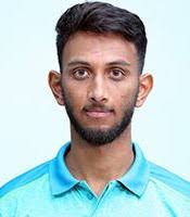 Prasidh born in 1996 and he is 22 years old. Prasidh Krishna Player Details
