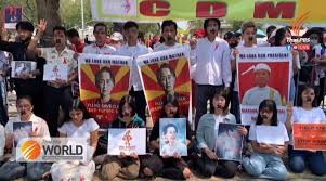 Thai public broadcasting service head office by plan associates. Myanmar People In Thailand Protest Against Coup Thai Pbs World Tonight 22nd February 2021 Thai Pbs World The Latest Thai News In English News Headlines World News And News