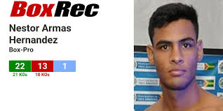 BoxRec: Nestor Armas Hernandez