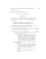 Economic regulation of air services and development of civil aviation; Http Www Ttparliament Org Documents 2525 Pdf