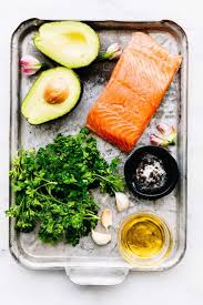 10 Minute Pan Seared Salmon With Avocado Gremolata Recipe Fish Recipes Healthy Pan Seared Salmon Anti Inflammatory Diet Recipes