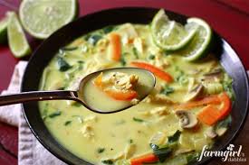 Coconut And Curry Are One Of The Most Sublime Combinations Out There And After Downing A Bowl Curry Soup Recipes Coconut Curry Soup Coconut Curry Chicken Soup
