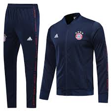 This collection of bayern munich kits includes home, away, and 3rd kits, along with matching shorts and socks to let you completely look like one of the pros. Cheap 2019 20 Bayern Munich Navy Training Kit Jacket Trouser Bayern Munich Top Football Kit Wholesale