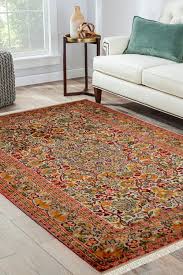 Buy Small Gulab Medallion Kashan Silk Area Rugs Online Rugsandbeyond In 2020 Silk Area Rugs Colorful Rugs Rugs