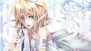 Curse the hair and eyes he'd been born with, stupid nazi's all smiled at him like he was their own angelic son. View Fullsize Kagamine Rin Image Anime Girl With Short Blonde Hair And Blue Eyes 1419624 Hd Wallpaper Backgrounds Download
