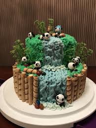 Panda Birthday Cake Panda Birthday Cake Fruit Birthday Cake Birthday Cakes For Teens