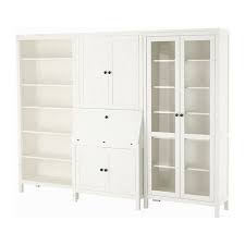 Hemnes Sekretar Mit Aufsatz Und Regal Schwarzbraun Glas Ikea Deutschland Hemnes Ikea Hemnes Bookcase