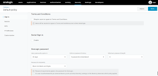 Just imagine not being able to log in to your domain controllers for a day and you get my point. Set Password Security For A Onelogin Profile