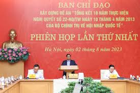 Tiếp tục đẩy mạnh và nâng cao hiệu quả công tác hội nhập kinh tế quốc