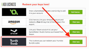 Now, if you already own a game you're given a special humble bundle link that will allow another humble bundle user to redeem that game, i assume through their own linked steam profile. To Redeem Your Product Keys From The Humble Gamemaker Bundle You Will Need A Yoyo Games Account You Can Register A Yoyo Games Accoun Redeemed Yoyo Accounting