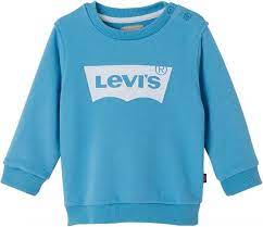 Levi's Jongens Sweater - Blauw - Maat 68 | bol.com