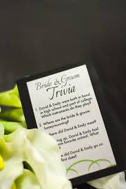 What is the bride's birthdate? Our Diy Wedding Bride Groom Trivia Cards Small Stuff Counts