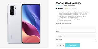 Also known as xiaomi redmi k40 pro plus, xiaomi redmi k40 ultra. Xiaomi Redmi K40 Pro Is Now Available On Giztop For 499 Only Gizmochina