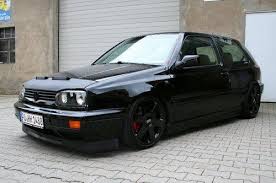 Golf 3 Bra Black On Black Colour Coded Gti Vr6 Volkswagen Golf Volkswagen