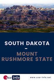 South Dakota Mount Rushmore State South Dakota North Dakota Tourismus