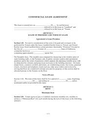 Many people feel a sense of accomplishment (un. Sample Commercial Lease Agreement Free Download