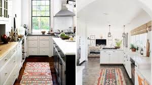 The kitchen is a dangerous place for textiles — crumbs, grease, red wine spills. Spice Up Your Kitchen Lilla Rugs Persian Rugs London