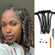 Amazon.com : KYNLEY 6 inch Loc Extensions Human Hair 100 Strands 0.6cm Real  Human Hair Dreadlock Extensions For Men Natural Black Dread Extensions  Human Hair : Beauty & Personal Care