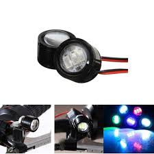 12v Dc 6w Waterproof Led Light Motorcycle Scooter Bicycle Rear View Mirror Lamp Handlebar Sale Banggood Com