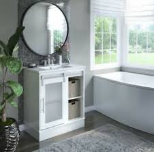 Vanity basket | bed bath & beyond. 30 Single Bathroom Vanity Set Cabinet W 2 Baskets Ceramic Sink Ebay