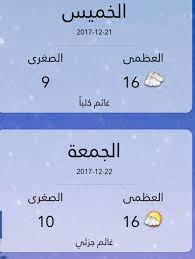 وقعت دائرة الأرصاد الجوية أن يكون الجو يوم السبت، غائمًا جزئيًا وباردًا نسبيًا خاصة فوق المرتفعات الجبلية، حيث يطرأ انخفاض ملموس على درجات الحرارة لتصبح أقل من معدلها السنوي العام بحدود 3 درجات مئوية، والرياح شمالية غربية معتدلة إلى نشطة. Ù…Ø¹Ø±ÙƒØ© ÙØ¹Ù„ØªÙ‡Ø§ Ù‚ÙŠØ§Ø³ Ø§Ù„Ø© Ø§Ù„Ø·Ù‚Ø³ ÙÙŠ ÙÙ„Ø³Ø·ÙŠÙ† Comertinsaat Com