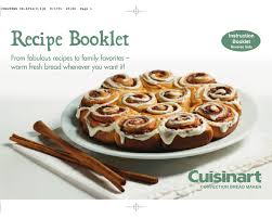 Press the prog button to select the white program. Cuisinart Cbk 200 Instruction Recipe Booklet Pdf Download Manualslib