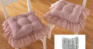 Some of the ties are very discreet and aren't very noticeable while other. Country Plaid Check Ruffled Kitchen Chair Cushion Set Kitchen Chair Cushions Kitchen Chairs Dining Room Chair Cushions