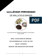 Membangunkan satu konsep perniagaan rangkaian bakeri dan konfeksi yang mempunyai satu tahap bertaraf dunia. Contoh Rancangan Perniagaan Nhk 2 0