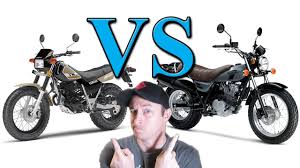 The engine produces a maximum peak output power of 16.09 hp (11.7 kw). Yamaha Tw200 Vs Suzuki Vanvan 200 Youtube