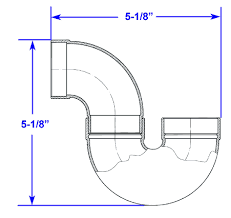 As for the fixture outlet, the length from your sink to the beginning of the ptrap. Commercial Cast Brass Traps
