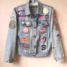 Pin De Danelle En Patches Pins Chaquetas De Jeans Mujer Ropa Chaqueta Jeans