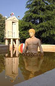 Bagni Misteriosi Giorgio De Chirico 1972 73 Milan Art Sculpture Fountain Milano Bagno