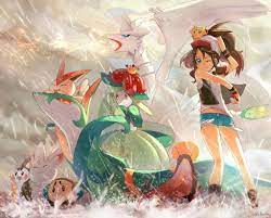 1girl Arm Up Artist Name Baseball Cap Blue Eyes Brown Hair Denim Denim Shorts Emolga Full Body Hat Joltik Lilligant Long Pokemon Pokemon Hilda Pokemon Pictures