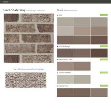 Brick Boral Residential Brick Savannah Gray Brick Exterior House Exterior House Paint Color Combinations House Paint Color Combination