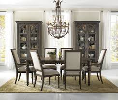 The Scalloped Table Edges And Studded Chairs Make A Nice Touch To This Earthy Dining Room Set From Dining Table Dining Table In Kitchen Extendable Dining Table