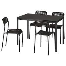 Linon compass gray dining room set with rectangular table. Dining Sets Ikea