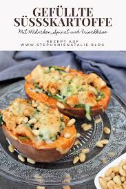 Gefullte Susskartoffel Susskartoffel Rezepte Susskartoffel Rezepte Gesund Gefullte Susskartoffeln