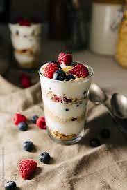 Series About Granola Berry And Greek Yogurt Suitable For A Healthy Breakfast Snack Or Dessert Download T Yogurt And Granola Homemade Recipes Yogurt Breakfast