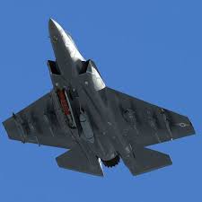 Us Navy F 35 Cf 3 Lightning Ii With Pilot 3d Model Max Tga 15 Airplane Fighter Stealth Aircraft Fighter Aircraft
