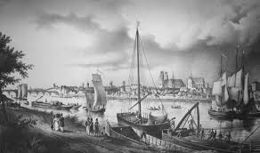 Gravure Du Xixe Siecle Representant Le Trafic Fluvial Sur La Loire A Orleans Des Le Moyen Age La Ville D Orleans Devient Capit Histoire Du Vin Loire Histoire