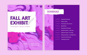 Just score your card stock, accordion fold your card and add embellishments. Event Program Maker Create Inviting Event Programs Visme