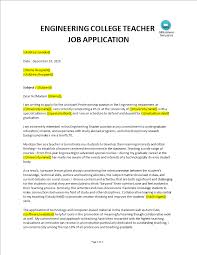 Job application letter for students usually focus on the following items as they still do not have any professional work experience: Kostenloses University Teacher Job Application