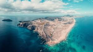 ˈpoɾtu ˈsɐ̃tu (listen)) is a portuguese island 43 kilometres (27 mi) northeast of madeira island in the north atlantic ocean; Porto Santo The European Pearl Of The Atlantic