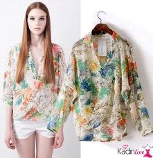 Trend Yazlik Sifon Gomlek Modelleri Moda Stilleri Trendler Gomlek