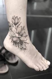 Vintage Wild Flower Foot Tattoo Ideas For Women Beautiful Delicate Tat Www Mybodiart Com Tattoos Blumen Tattoo Fuss Tattoo Ideen Und Tattoos Fuss