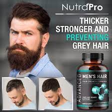 Then style your hair as usual. Buy Hair Growth Vitamins For Men Anti Hair Loss Pills Regrow Hair Beard Growth Supplement For Volumize Thicker Hair Stop Hair Loss And Thinning Hair With Biotin Saw Palmetto Hair