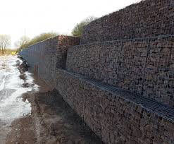 The designs on this page are suggestions based on industry standard designs. Gabion Basket Retaining Wall For Housing Development Phi Group Esi External Works